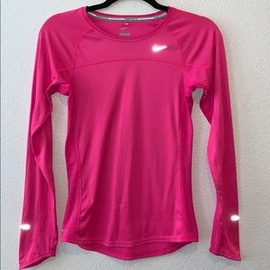 Nike Dri-FIT Pink Long Sleeve